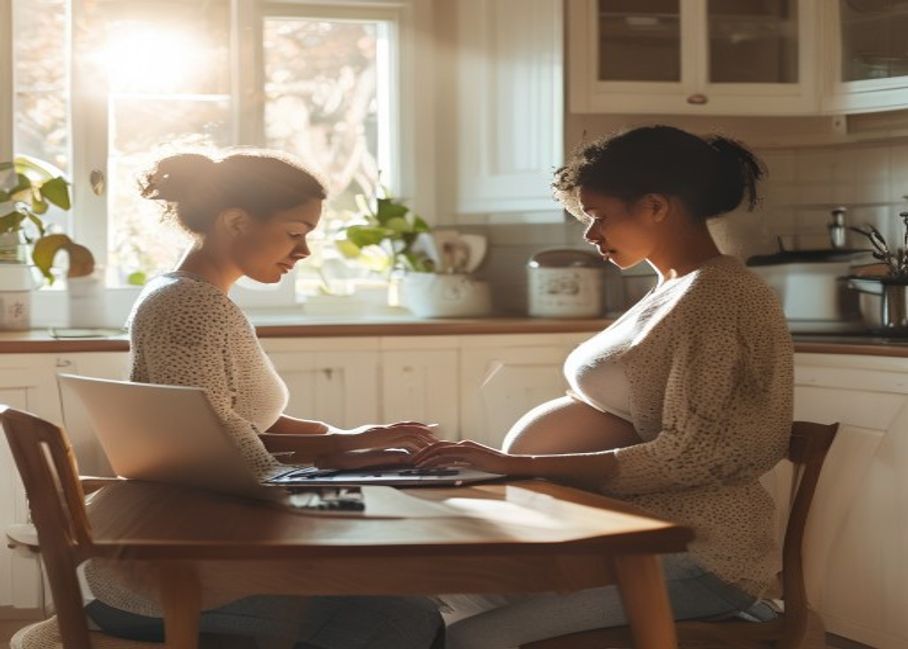Benefits paperwork at home
